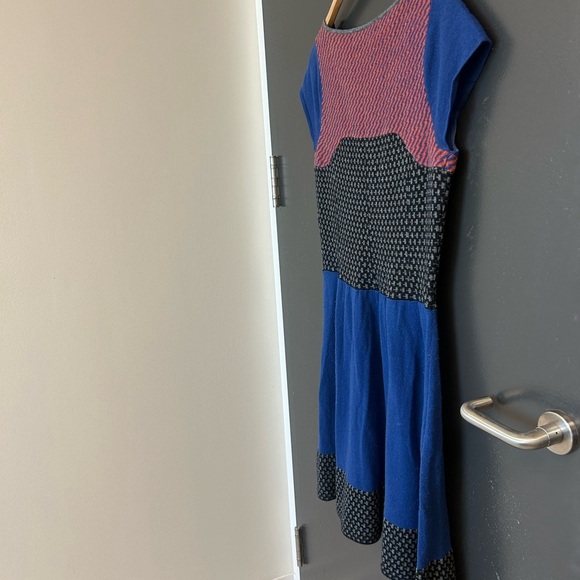 Sparrow (Anthropologie) M cotton/wool blend dress GUC - Picture 3 of 16